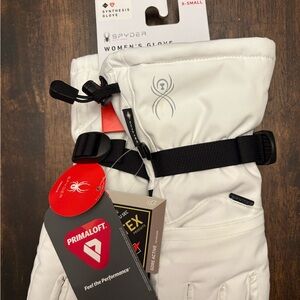Spyder Women's White Gloves
